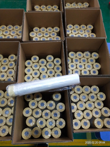 قناع HDPE مع شريط لاصق