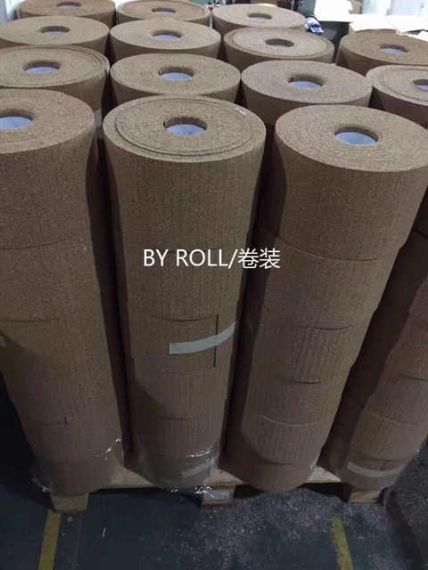 مصدات الفلين مع الغراء القابل للإزالة