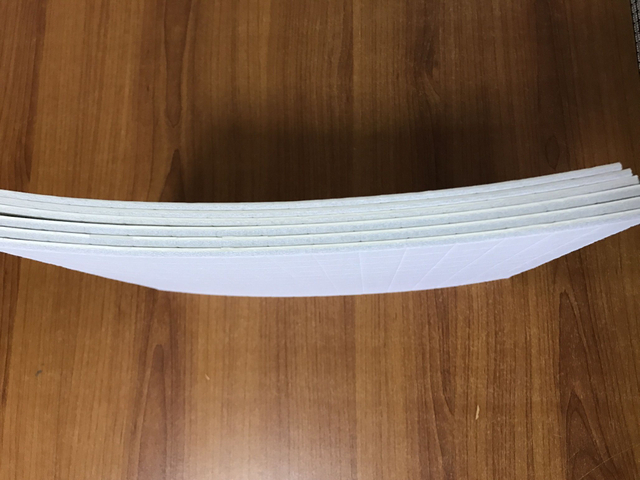 وسادات شعر مع رغوة PVC لصناعة الزجاج