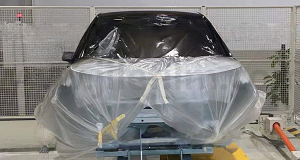 Ultra high temperature paint masking film